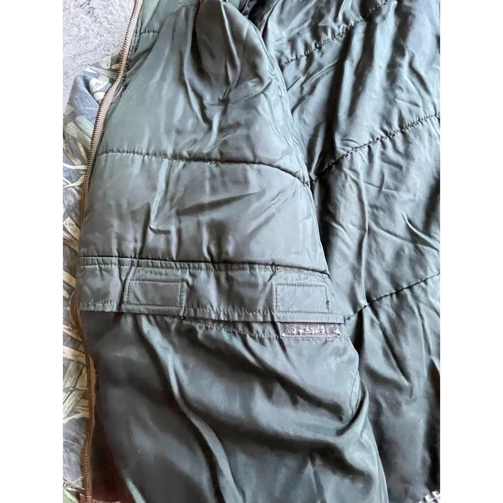 VTG 90's Cabela's Skyline Camo Zip Up Hunting Outdoor Jacket‎ Coat Sz 2XL REG